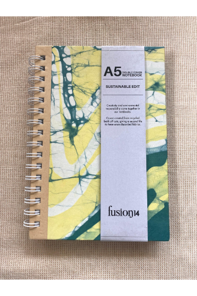 Batik Notebook - Solar Flares